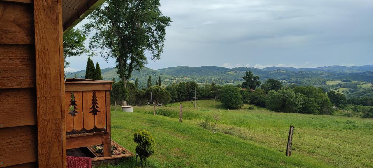 Domaine Le Lanis "Cabane De Pauline" Saint-Girons  Eksteriør billede