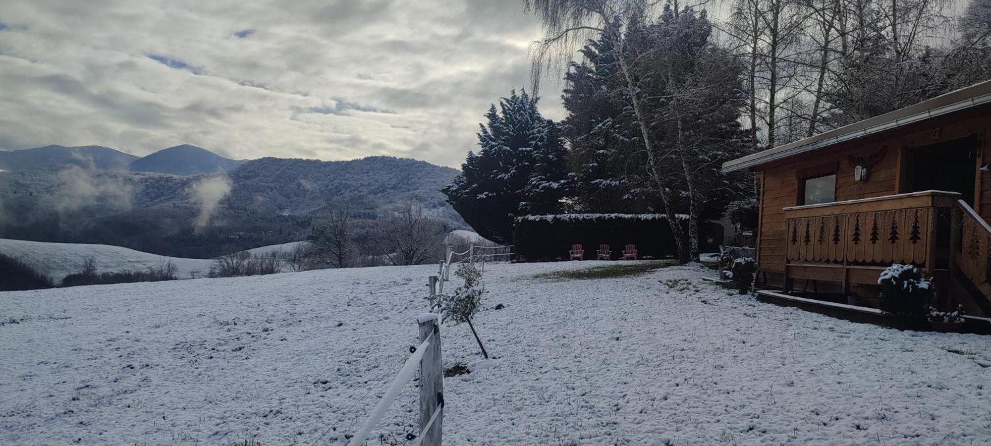Domaine Le Lanis "Cabane De Pauline" Saint-Girons  Eksteriør billede