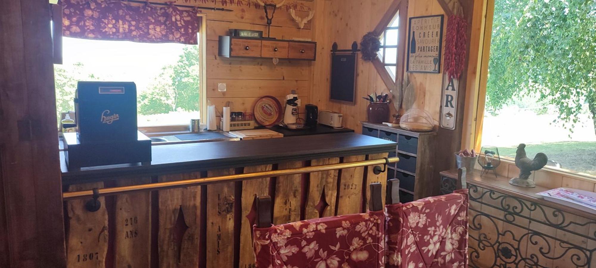 Domaine Le Lanis "Cabane De Pauline" Saint-Girons  Eksteriør billede