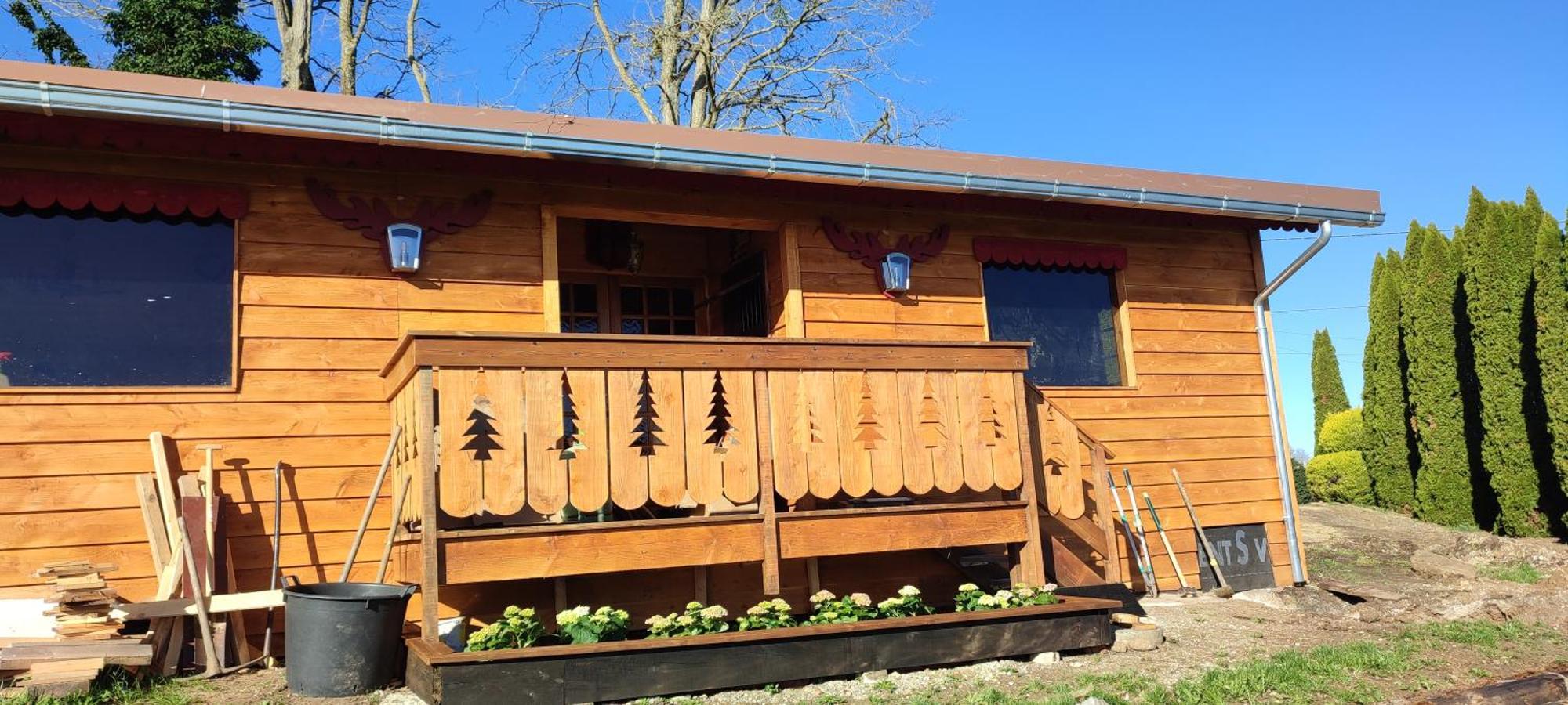 Domaine Le Lanis "Cabane De Pauline" Saint-Girons  Eksteriør billede