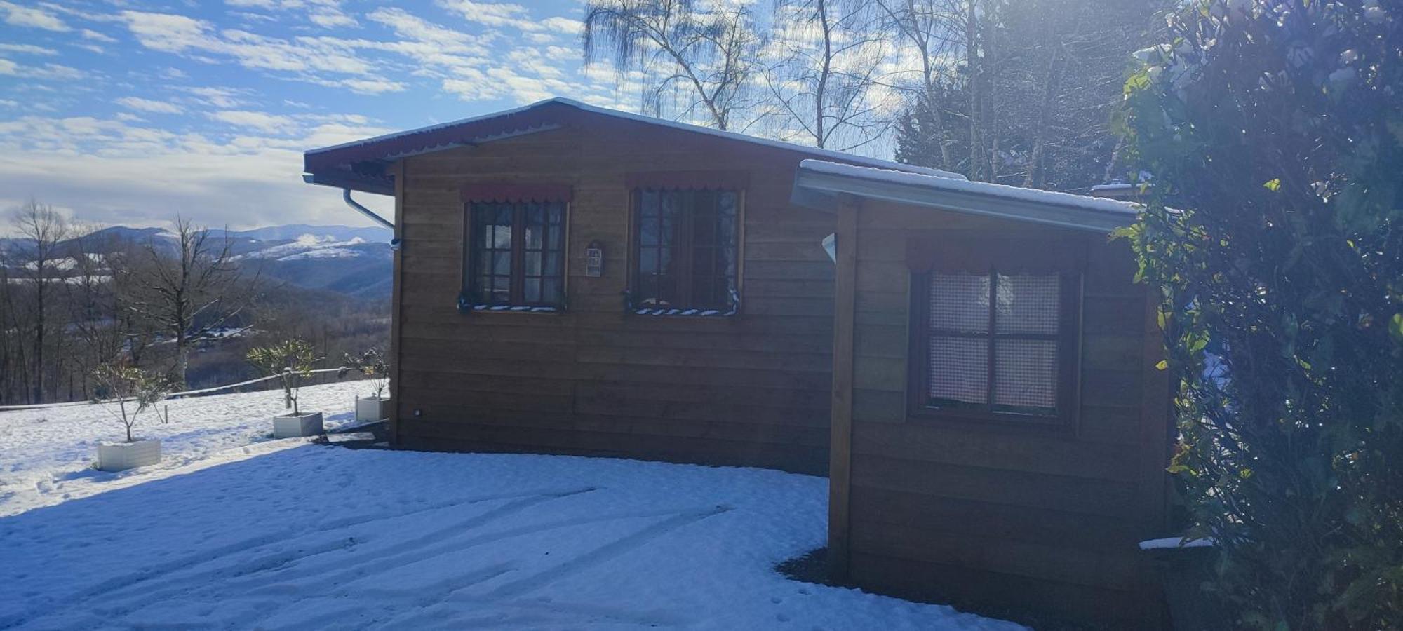 Domaine Le Lanis "Cabane De Pauline" Saint-Girons  Eksteriør billede